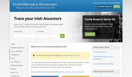 Ancestry Ireland